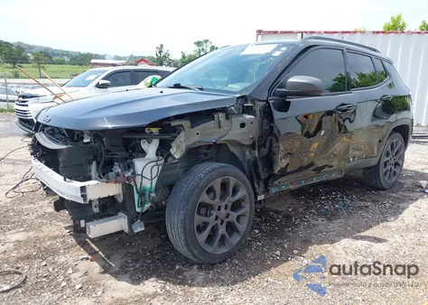 2021 Jeep Compass 80Th Anniversary Fwd из США, поврежденный, VIN 3C4NJCEB7MT545779